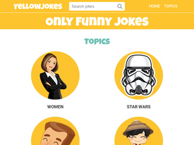 'yellowjokes.com' screenshot
