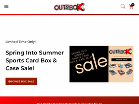 'outoftheboxcards.com' screenshot