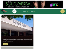 'uabsports.com' screenshot