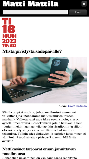 mattimattila.fi