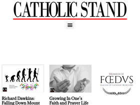 'catholicstand.com' screenshot