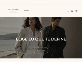 valentinamontiel.com homepage screenshot