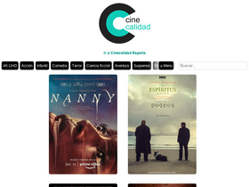 'cinecalidad.rs' screenshot