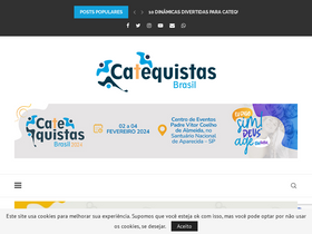 'catequistasbrasil.com.br' screenshot
