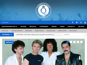 'aqueenofmagic.com' screenshot