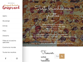 'croquantfondantgourmand.com' screenshot