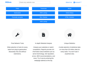 'webrate.org' screenshot