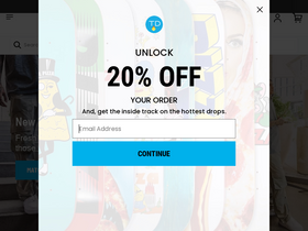 'thedrop.com' screenshot