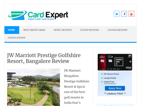 'cardexpert.in' screenshot