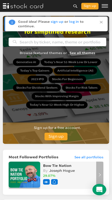 stockcard.io