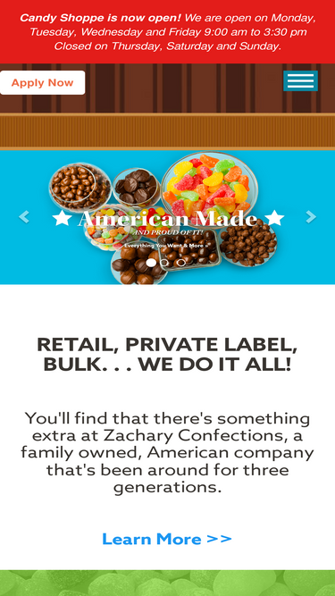 zacharyconfections.com