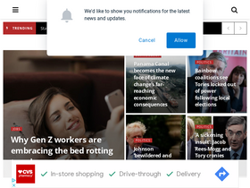 'thelondoneconomic.com' screenshot