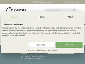'plantura.garden' screenshot