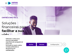 'vamosparcelar.com.br' screenshot