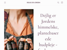 Dejligerjorden homepage screenshot
