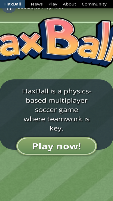 HaxBall, juego multijugador en tiempo real de fútbol