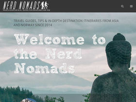 'nerdnomads.com' screenshot