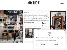 archivebydm.com homepage screenshot