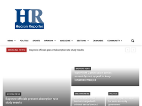 'hudsonreporter.com' screenshot
