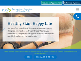 'dermva.com' screenshot