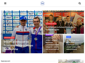 'evrsac.rs' screenshot