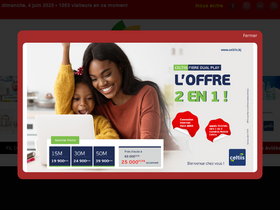 '24haubenin.info' screenshot