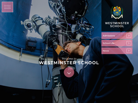 'intranet.westminster.org.uk' screenshot