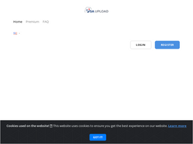 'usaupload.com' screenshot