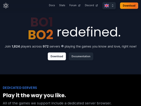 'plutonium.pw' screenshot