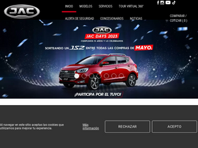 'jacautos.cl' screenshot