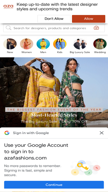 azafashions.com