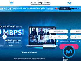 'movistarofertas.pe' screenshot