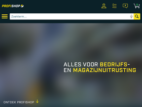 'profishop.com' screenshot