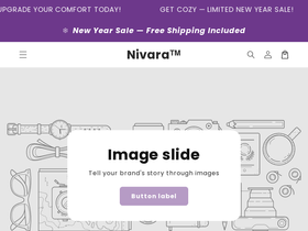Nivara™ website screenshot