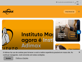 'adimax.com.br' screenshot