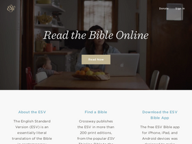 'esv.org' screenshot