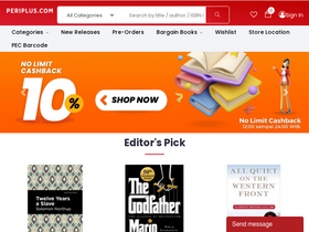 'periplus.com' screenshot