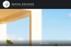 'rentalescapes.com' screenshot