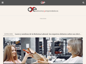 'autonomosyemprendedor.es' screenshot