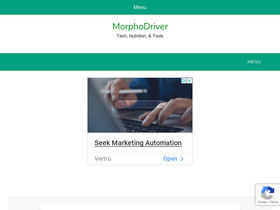 'morphodriver.in' screenshot