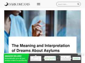 'darkdreams.org' screenshot