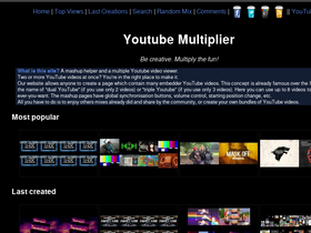 'youtubemultiplier.com' screenshot