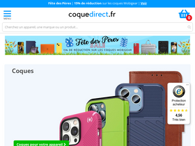 'coquedirect.fr' screenshot
