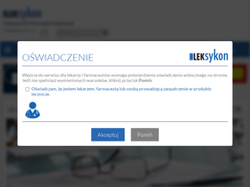 'leksykon.com.pl' screenshot