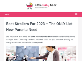 'littlebabygear.com' screenshot