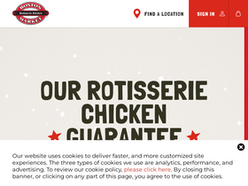 'bostonmarket.com' screenshot