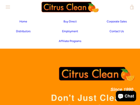 citruscleanit.com homepage screenshot