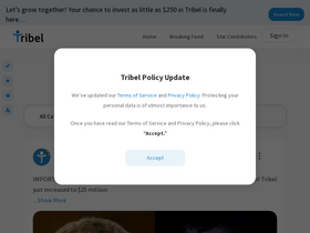 'tribel.com' screenshot