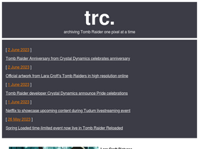 'tombraiderchronicles.com' screenshot