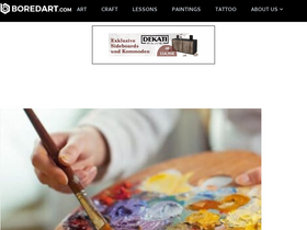 'boredart.com' screenshot